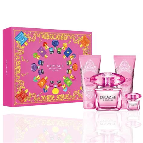 versace bright crystal 90ml gift set|bright crystal absolu gift set.